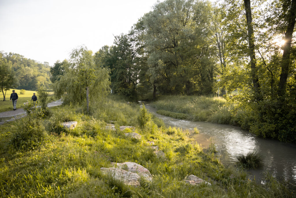 Naturidylle am Laveggio. Parco del Laveggio - Binding Preis für Biodiversität 2024
