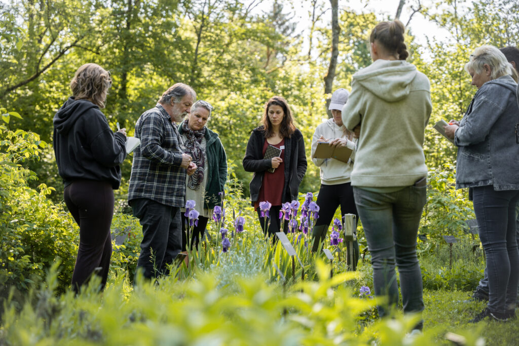 Ein vielfältiges Angebot an Kursen und Workshops fördert sinnliches Wahrnehmen und kreatives Lernen in der Natur.
© Stefanie Würsch