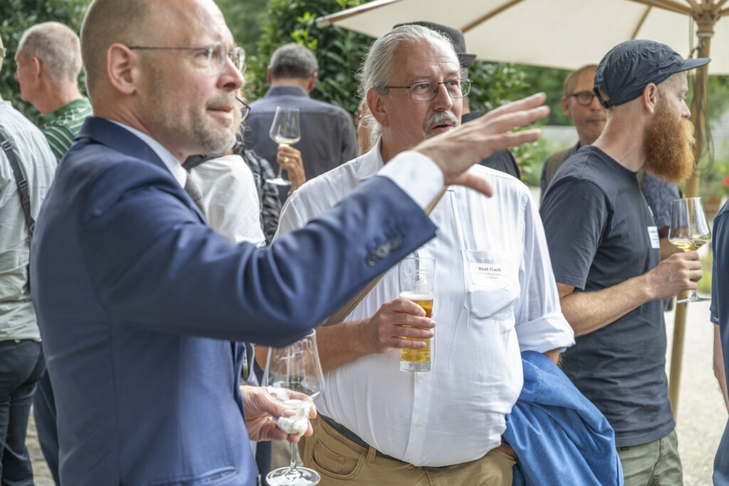 Apéro an der Preisverleihung für den Binding Preis für Biodiversität 2026